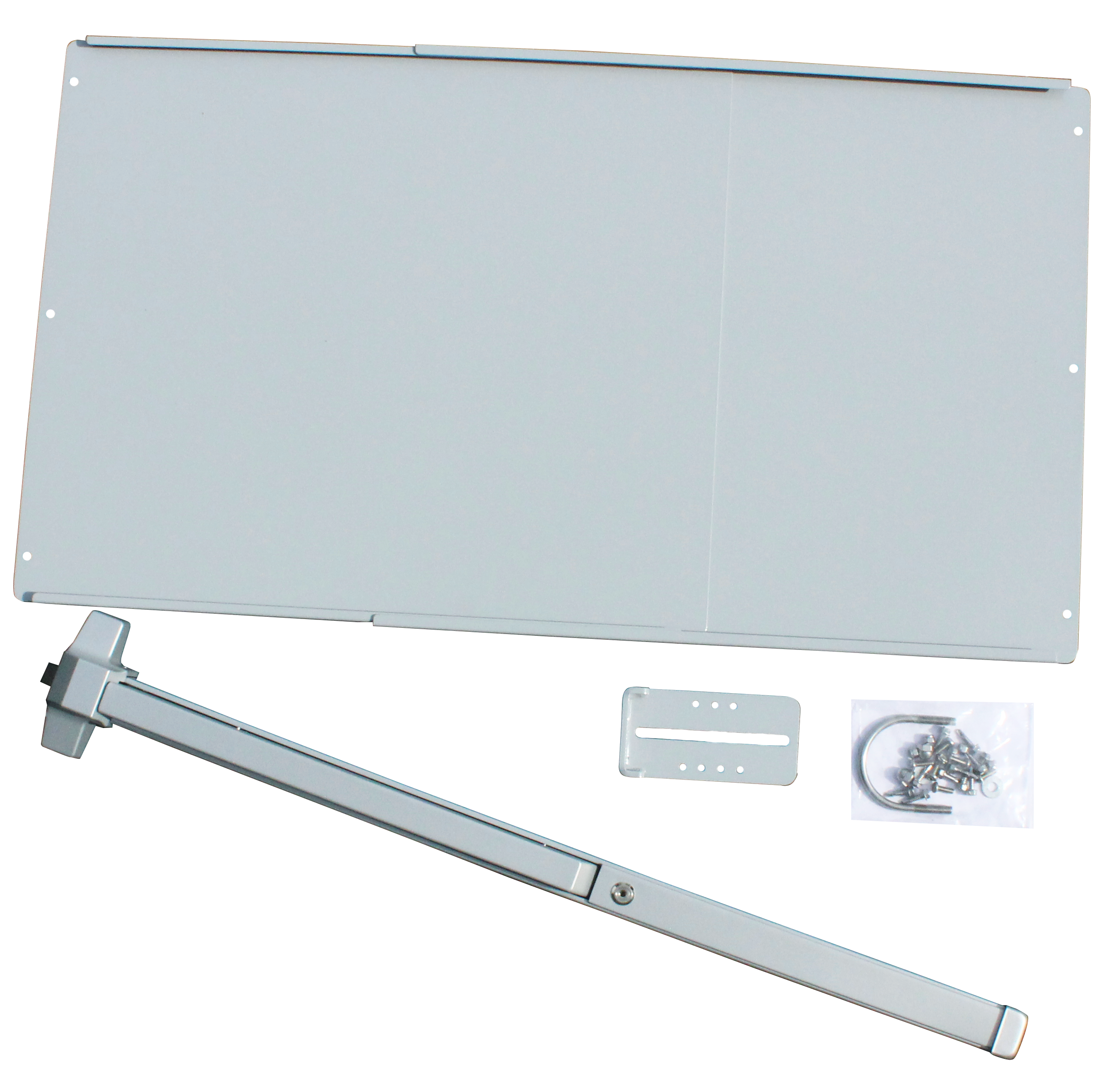 The DAC Industries Standard Panic Bar Kit is a durable product that allows for reliable installation.